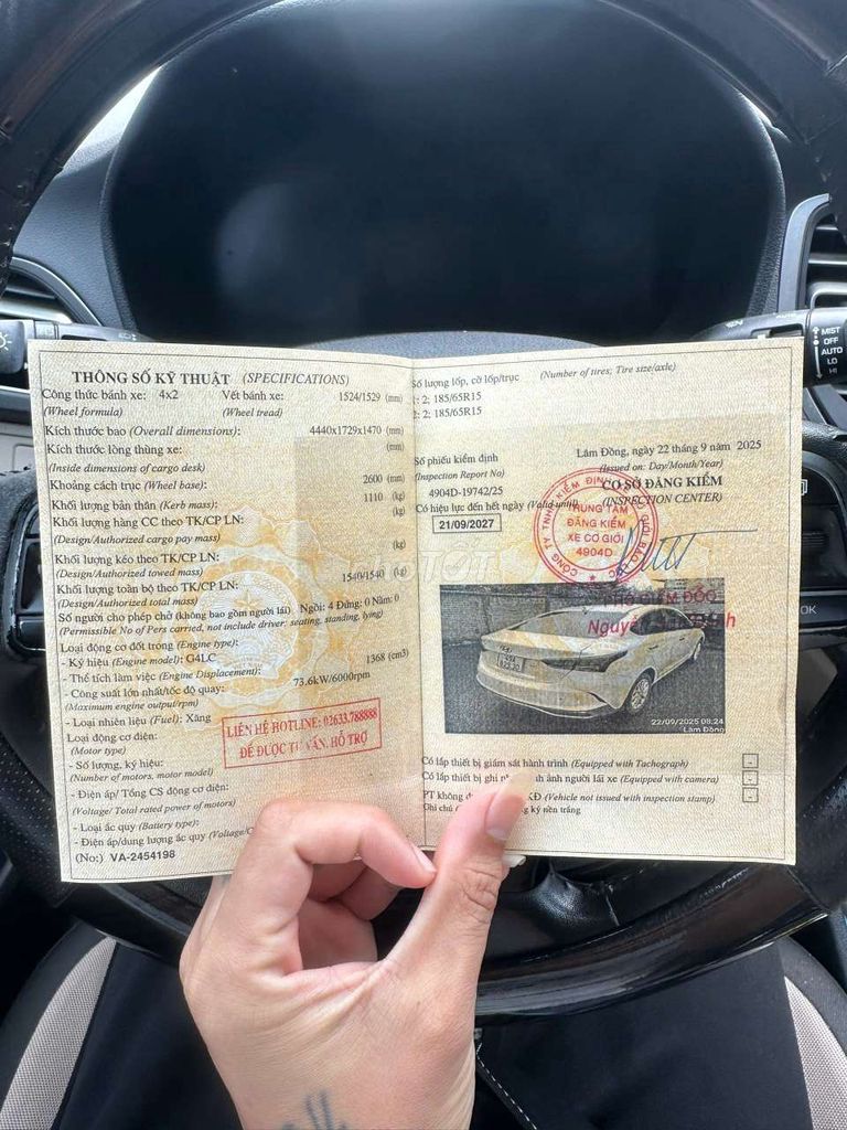 xe 2021 1.4 MT Tiêu chuẩn - 18 vạn. Mua bán Ô tô tại Thành phố Biên Hòa Đồng Nai được đăng bởi Ngoc yen hình 4