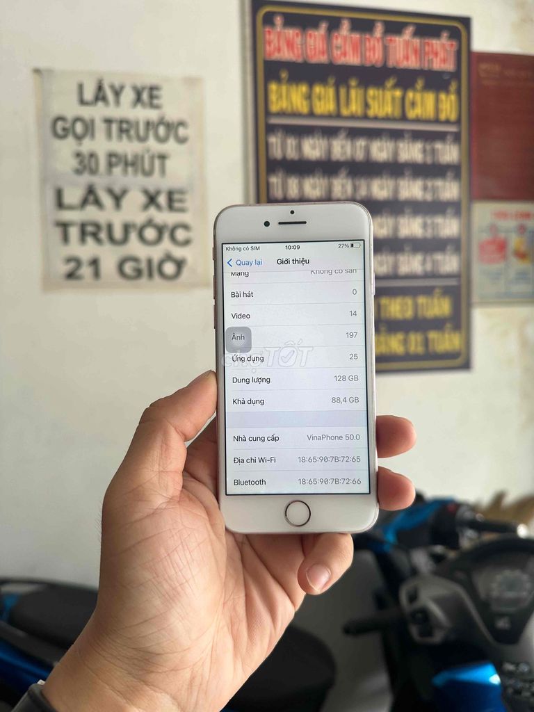Apple iPhone 7 128GB Trắng. Mua bán Điện thoại tại Quận Gò Vấp Tp Hồ Chí Minh được đăng bởi HQ1986 Thanh Lý Cầm Đồ hình 1
