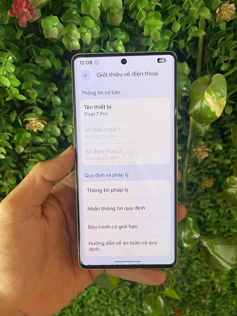 Google Pixel 7 Pro 128GB Xám Quốc tế. Mua bán Điện thoại tại Quận 8 Tp Hồ Chí Minh được đăng bởi Út Thuỷ Jessica hình 1