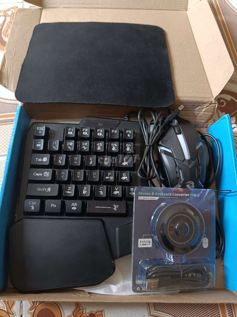 Bộ chuyển đổi chơi game Meiying M16 Ultimate Đen. Mua bán Thiết bị chơi game tại Quận Ngô Quyền Hải Phòng được đăng bởi Tùng Trương hình 1