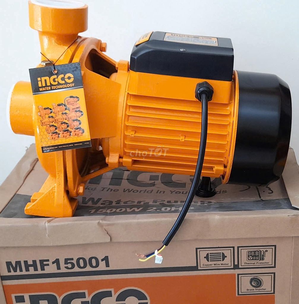 Máy bơm ly tâm 1500W INGCO MHF15001