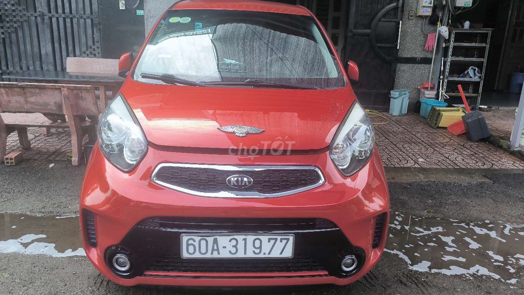 Kia Morning Si số sàn Đỏ. Mua bán Ô tô tại Huyện Hóc Môn Tp Hồ Chí Minh được đăng bởi Văn Thân hình 1