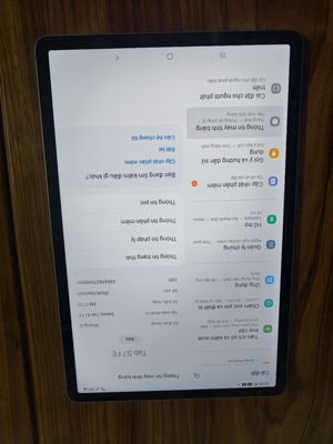 Samsung tab S7 Fe 99% nguyên rin , pin lâu