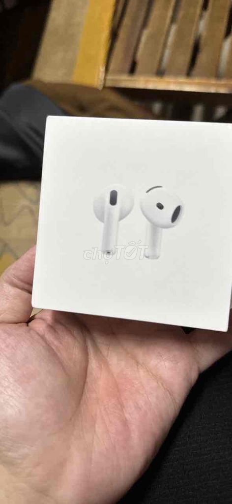 Tai nghe Apple AirPods 4 Trắng Fullseal. Mua bán Tivi, Âm thanh tại Quận 3 Tp Hồ Chí Minh được đăng bởi Phú hình 1