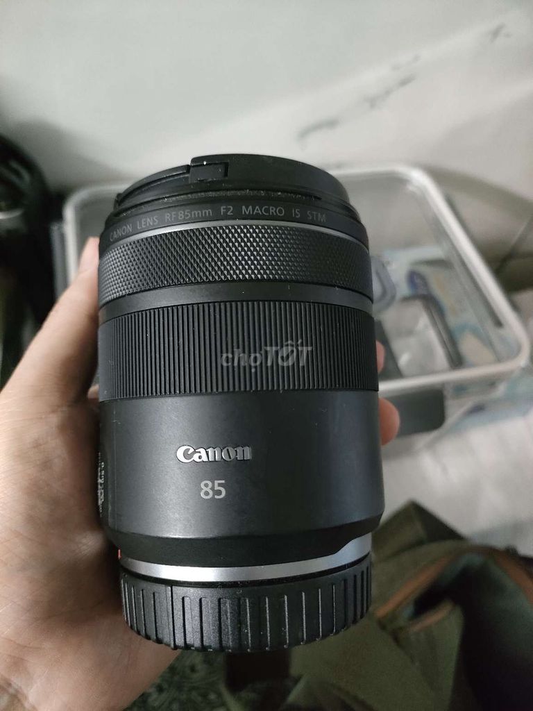 Ống kính Canon RF 85mm F2 Macro IS STM Đen. Mua bán Máy ảnh, Máy quay tại Quận Bình Thạnh Tp Hồ Chí Minh được đăng bởi Hiếu hình 1
