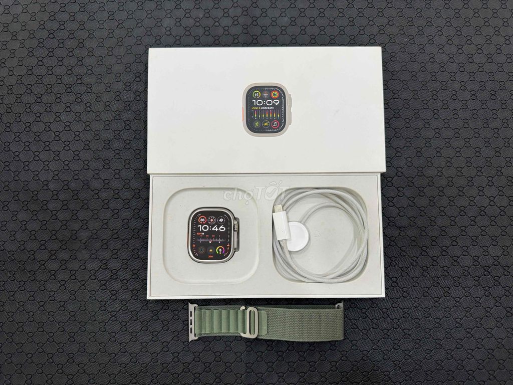 Apple Watch Ultra 1 49mm titan đẹp keng pin 97. Mua bán Thiết bị đeo thông minh tại Quận Bình Thạnh Tp Hồ Chí Minh được đăng bởi Lê Tuấn Hưng hình 1