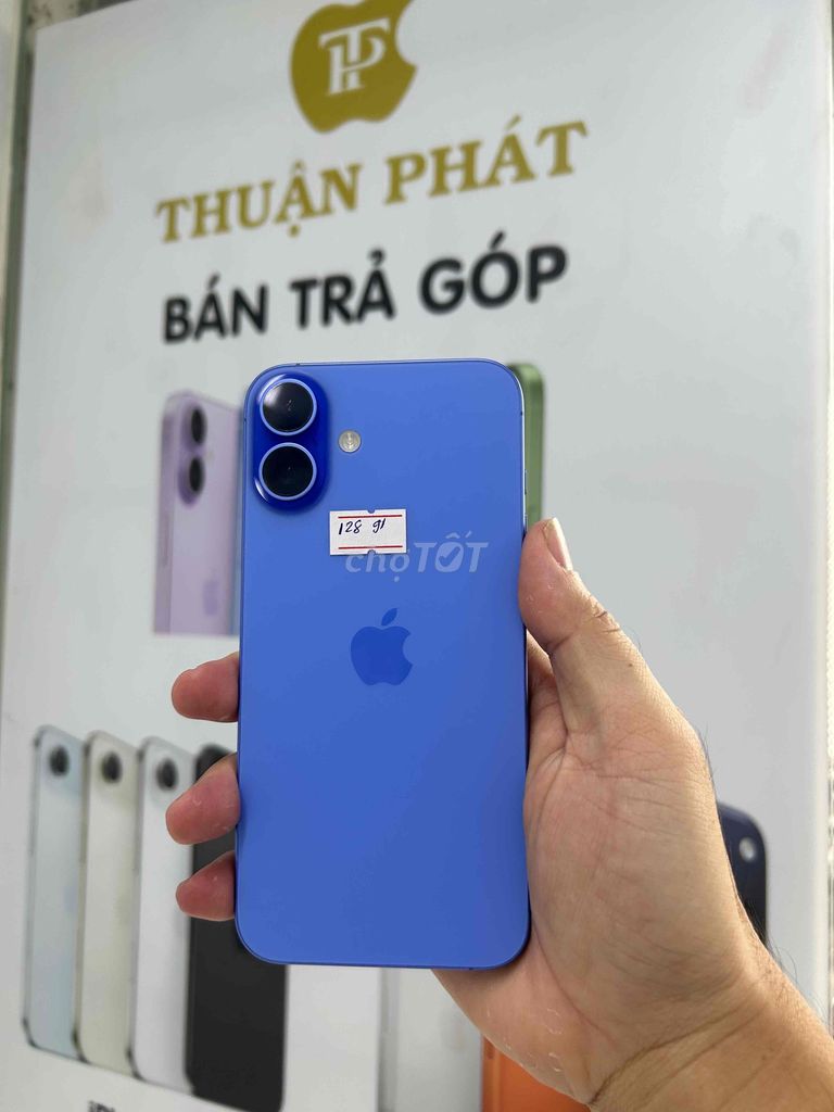 Apple iPhone 16 Plus 128GB Xanh 99% zin áp. Mua bán Điện thoại tại Quận Bình Tân Tp Hồ Chí Minh được đăng bởi Thuận Phát Store hình 1