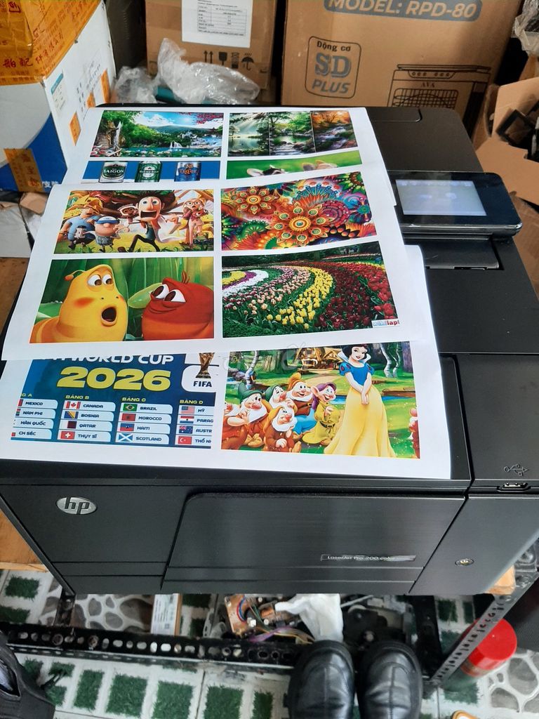 Máy in HP LaserJet Pro 200 color Wifi Đen. Mua bán Đồ dùng văn phòng tại Huyện Hóc Môn Tp Hồ Chí Minh được đăng bởi TÙNG Print hình 1