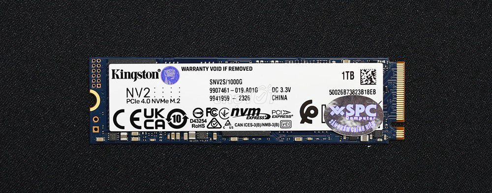 Ssd NVMe 1Tb Kingston NV2S BH 9/2027