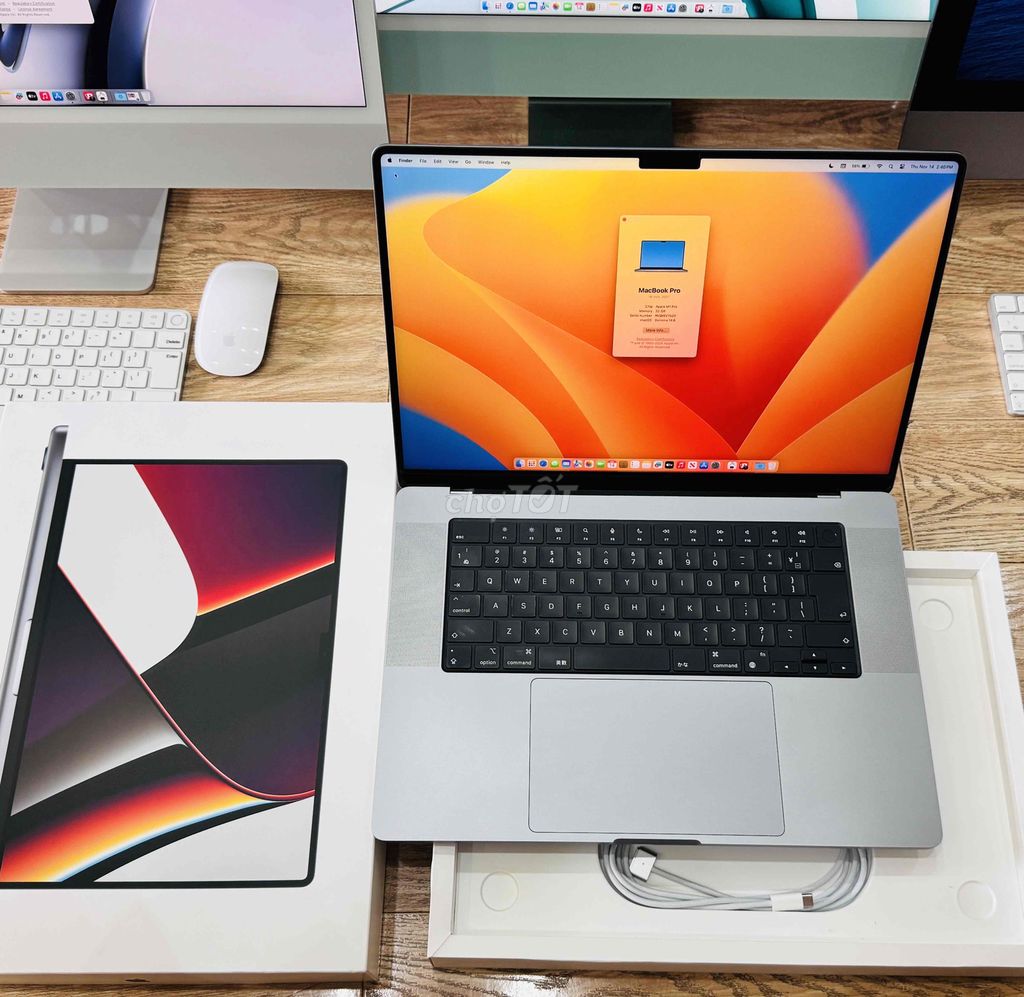 Macbook Pro 14”2021| M1 Pro| 32Gb Ram| 1Tb SSD