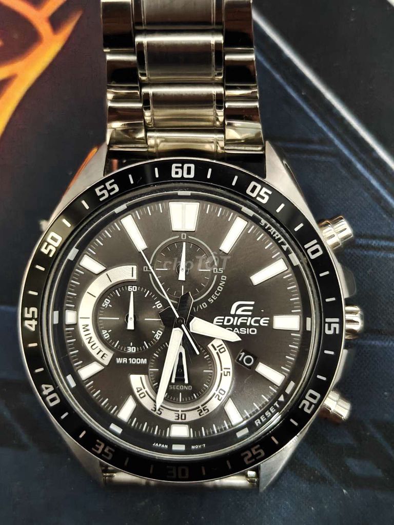 Casio Edifice EFV-620L Nam Thép Bạc Đen. Mua bán Đồng hồ tại Quận Ninh Kiều Cần Thơ được đăng bởi Đạt hình 1