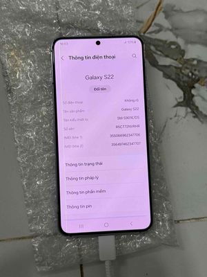 Samsung Galaxy S22 Tím 128GB (sọc giá tốt). Mua bán Điện thoại tại Quận 10 Tp Hồ Chí Minh được đăng bởi Quỳnh