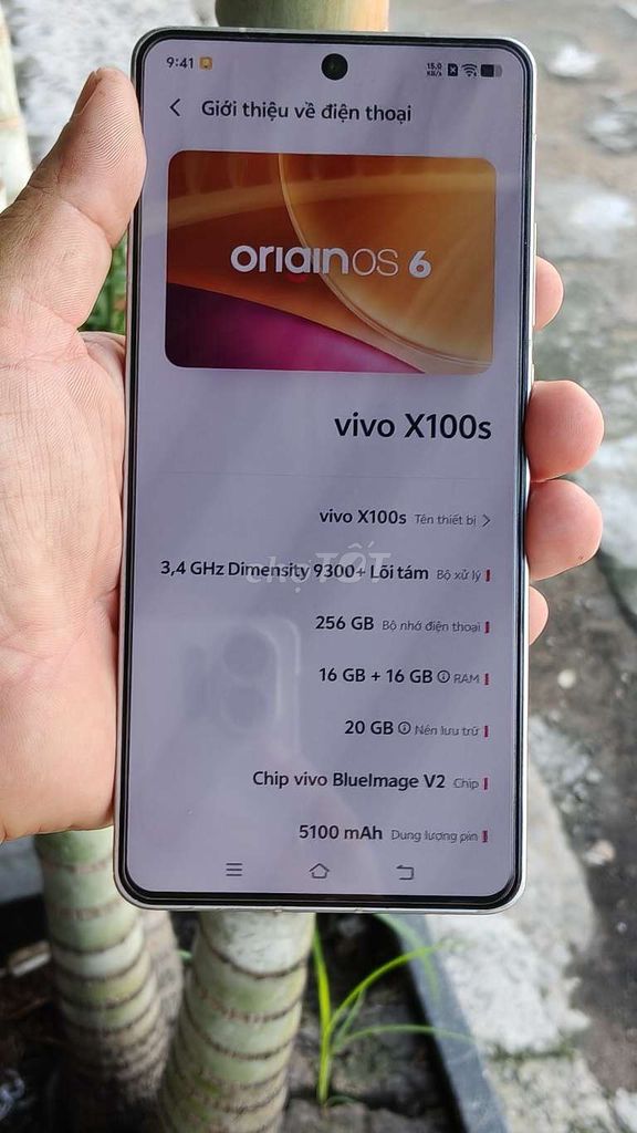 Vivo X100s 16/256GB Bạc. Mua bán Điện thoại tại Quận 10 Tp Hồ Chí Minh được đăng bởi Samurai hình 1