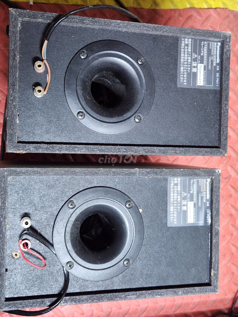 Loa Panasonic 100W Đen xám 6 Ohm. Mua bán Tivi, Âm thanh tại Quận Tân Bình Tp Hồ Chí Minh được đăng bởi Thắng hình 1