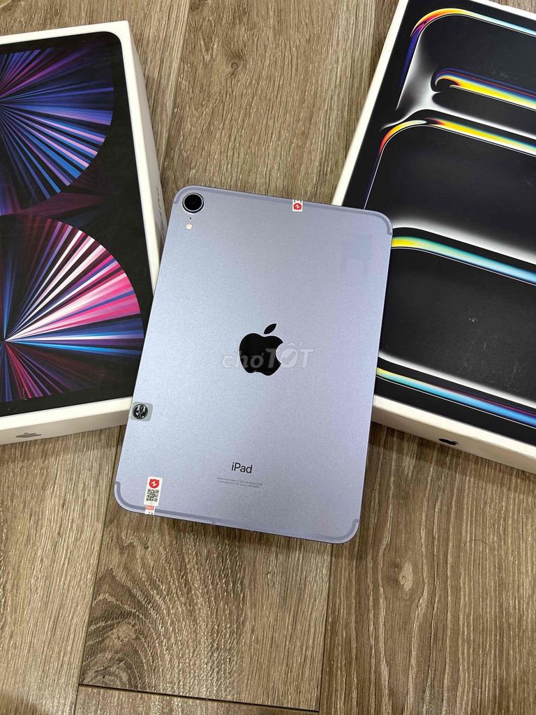 iPad mini 6 5G 64G Purple 99.99% - Pin 98%. Mua bán Máy tính bảng tại Quận Đống Đa Hà Nội được đăng bởi Hoàng Điển Trai Long hình 1