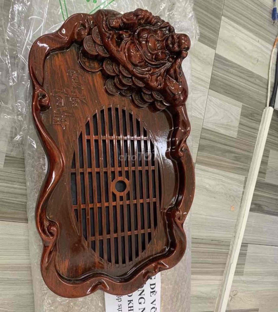 Khay trà Nhựa giả gỗ 46x28CM. Mua bán Dụng cụ nhà bếp tại Thành phố Thủ Đức Tp Hồ Chí Minh được đăng bởi Huy hình 1