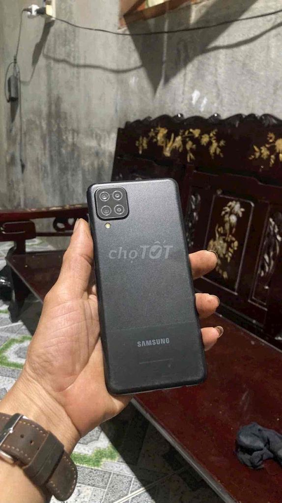 Samsung Galaxy A12 128GB Đen Like New. Mua bán Điện thoại tại Thành phố Biên Hòa Đồng Nai được đăng bởi phong  kim hình 1
