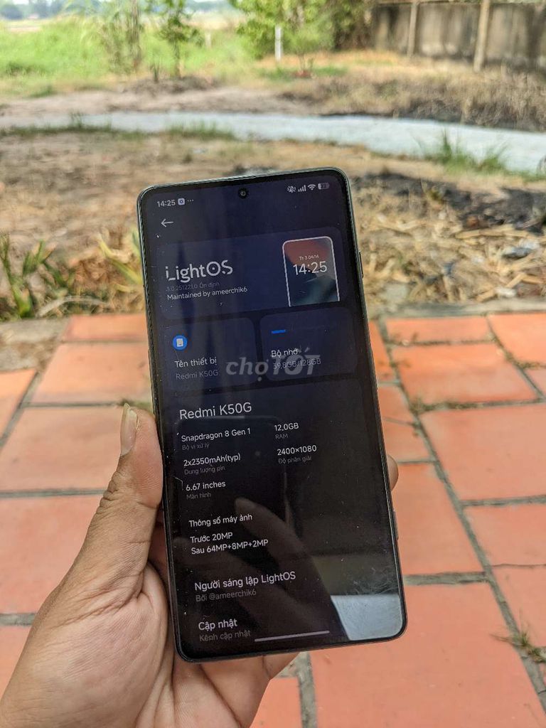 Xiaomi Redmi K50G phiên bản ram 12. Mua bán Điện thoại tại Huyện Củ Chi Tp Hồ Chí Minh được đăng bởi Hoàng Nguyễn Hồng Ân hình 1