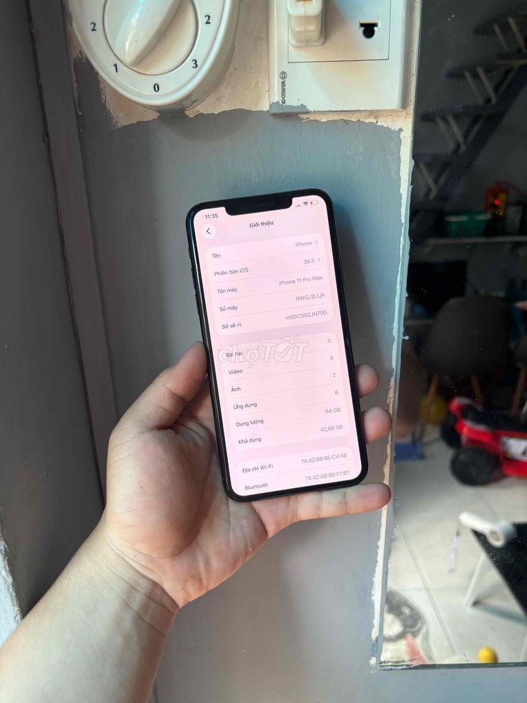 Iphone 11Prm Qt zin full 📱 Có Góp ⭐️. Mua bán Điện thoại tại Quận Bình Tân Tp Hồ Chí Minh được đăng bởi Bo Táo  hình 1