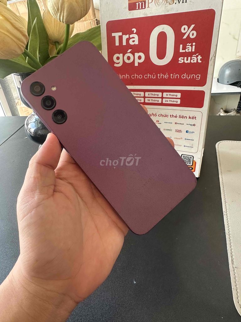 Samsung Galaxy A14 4GB/128GB Tím. Mua bán Điện thoại tại Quận Ninh Kiều Cần Thơ được đăng bởi dienthoaidao hình 1