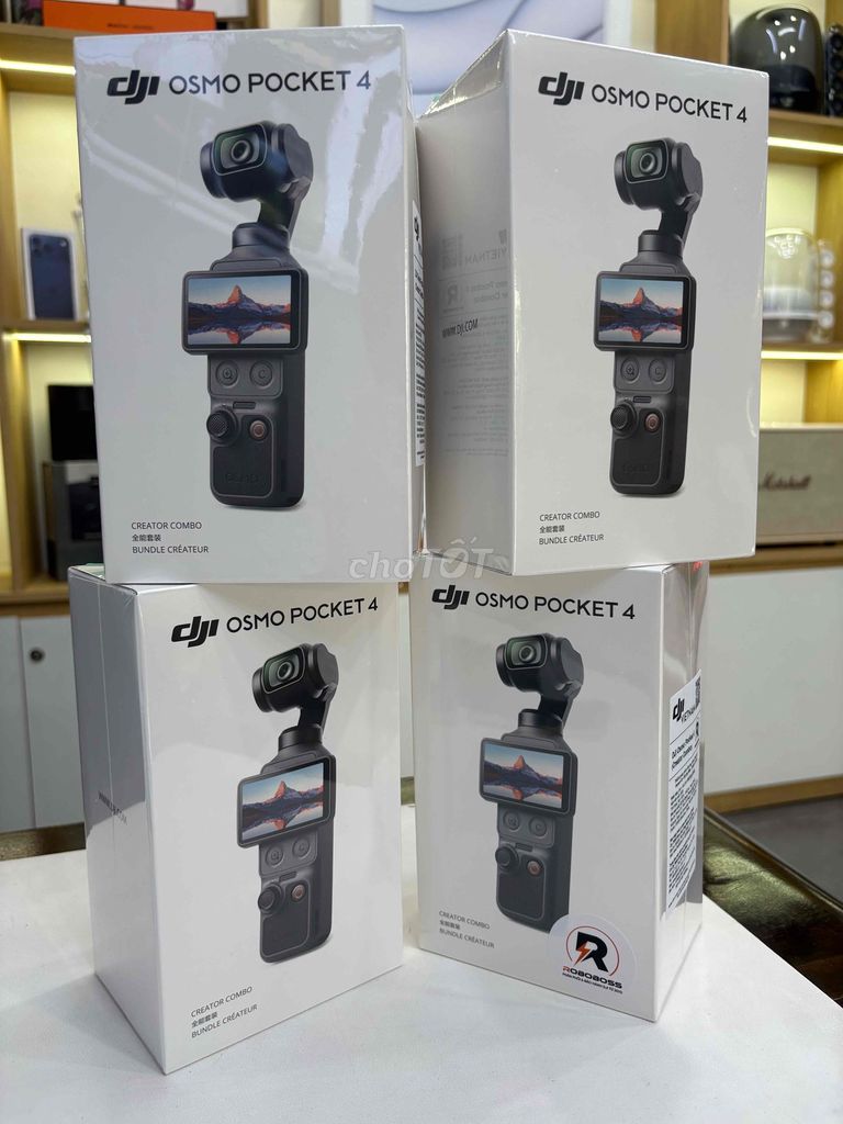 DJI Osmo Pocket 4 BẢN CREATOR FULL. Mua bán Máy ảnh, Máy quay tại Quận Thanh Khê Đà Nẵng được đăng bởi GẠO STORE ĐIỆN THOẠI TRẢ GÓP GIÁ RẺ ĐÀ NẴNG hình 1