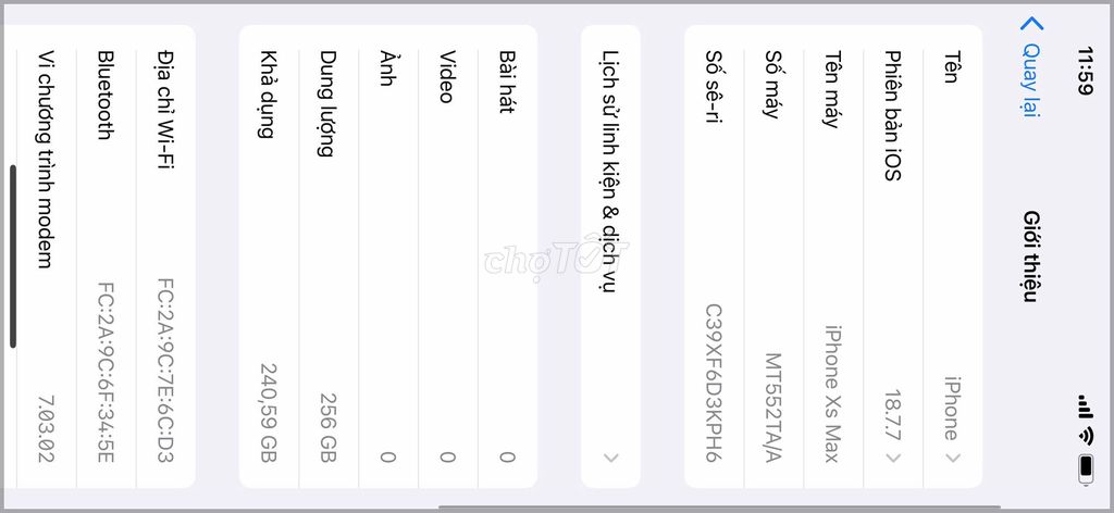iPhone Xs Max 256GB Vàng. Mua bán Điện thoại tại Quận Đống Đa Hà Nội được đăng bởi Hoàng Táo  hình 1