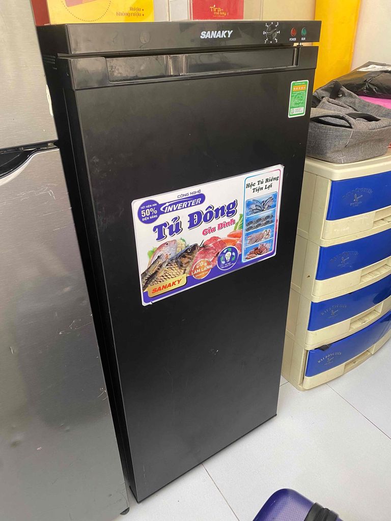 Tủ đông Sanaky VH-180VD3 Inverter 150 lít Đen. Mua bán Tủ lạnh tại Quận 1 Tp Hồ Chí Minh được đăng bởi Le Mai Trang hình 1