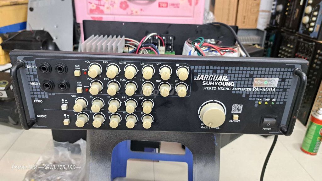 Amply Jarguar PA-600A Hàn Quốc. Mua bán Tivi, Âm thanh tại Quận Bình Tân Tp Hồ Chí Minh được đăng bởi PH Computer Music hình 1
