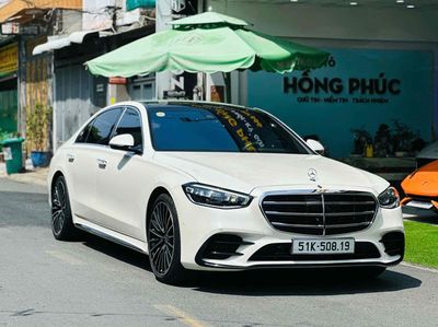 Mercedes-Benz S500L CBU 2020 Trắng Xăng lai điện