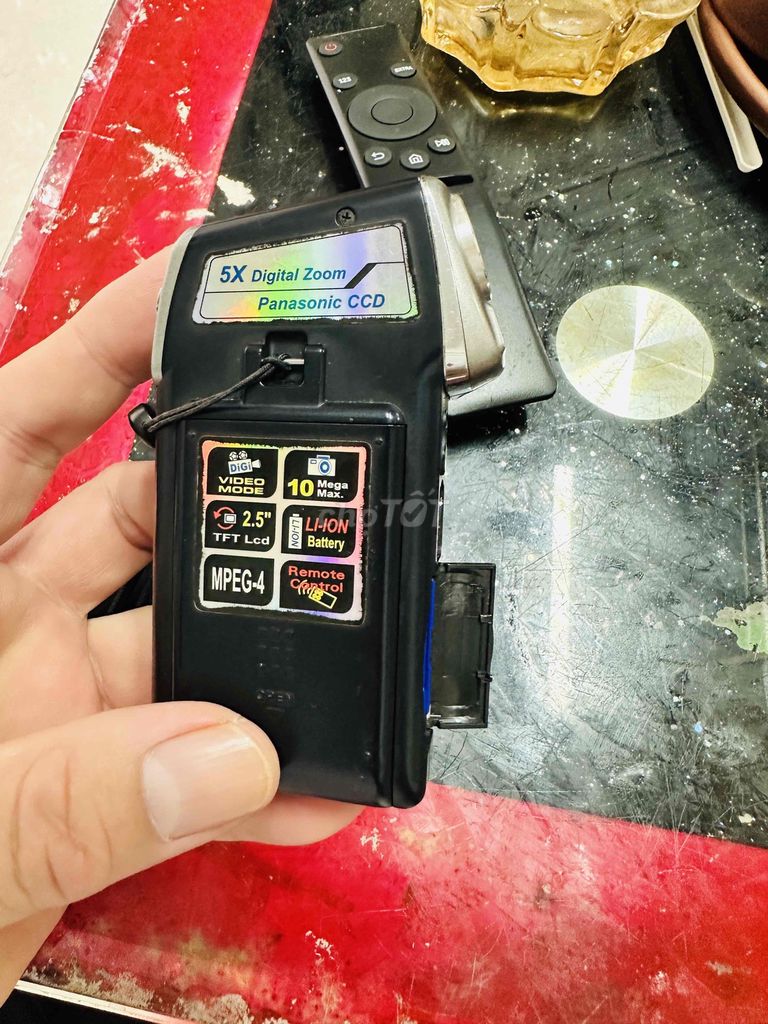 Máy quay phim Panasonic Đen. Mua bán Máy ảnh, Máy quay tại Quận Hoàn Kiếm Hà Nội được đăng bởi Hoàng hiếu  hình 1