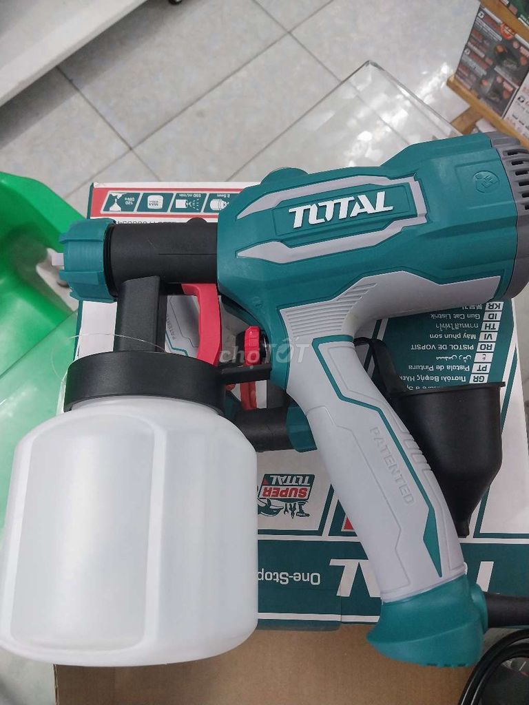 Máy phun sơn Total TT3506. Mua bán Đồ chuyên dụng, Giống nuôi trồng tại Huyện Châu Thành Hậu Giang được đăng bởi DUY BEL TRẦN hình 1