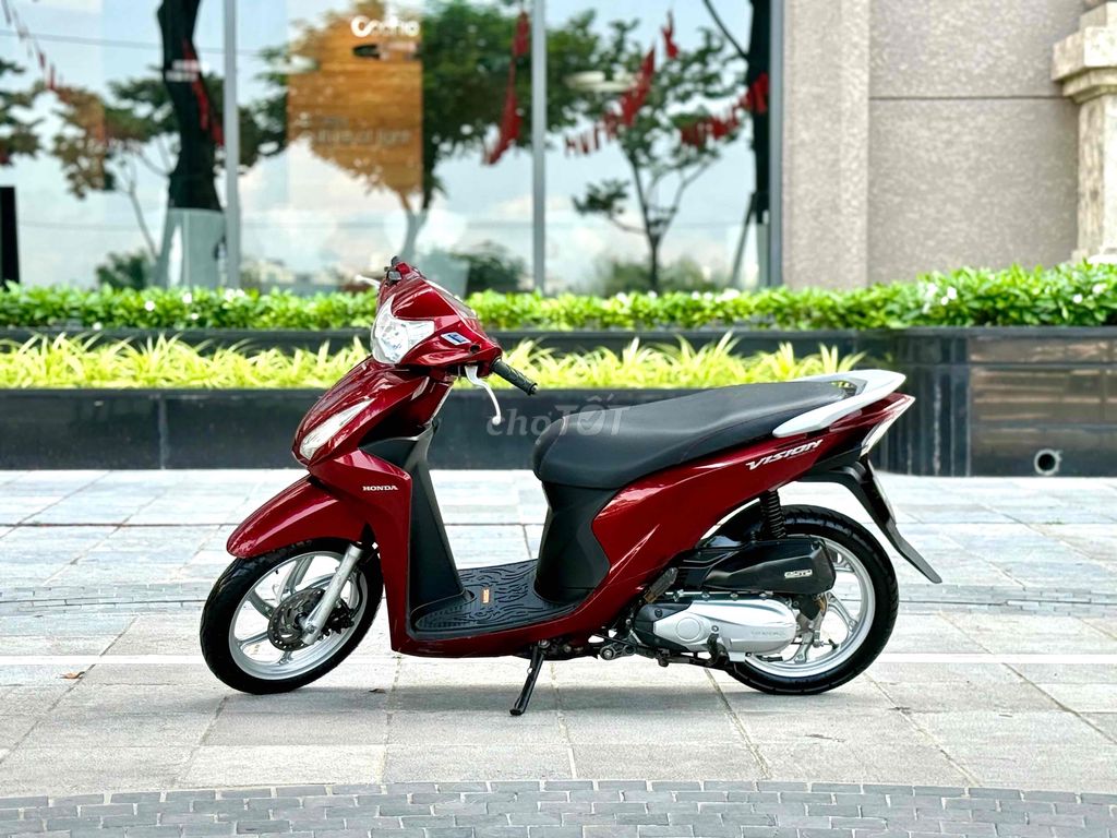 Vision Đỏ Mận sang trọng Đẹp nguyên bản 29B1. Mua bán Xe máy tại Quận Ba Đình Hà Nội được đăng bởi Xe Máy Nam Thi hình 2