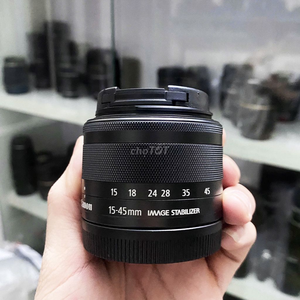 Ống kính Canon 15-45mm f/3.5-6.3 IS STM Như mới. Mua bán Máy ảnh, Máy quay tại Quận Nam Từ Liêm Hà Nội được đăng bởi SON CAMERA hình 1