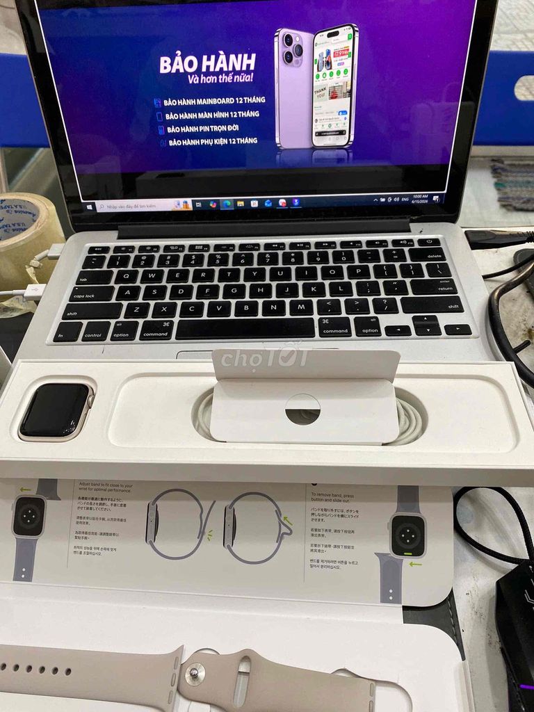 Apple Watch SE 2 GPS 40mm Starlight. Mua bán Thiết bị đeo thông minh tại Quận 3 Tp Hồ Chí Minh được đăng bởi Tuấn Nguyễn hình 1