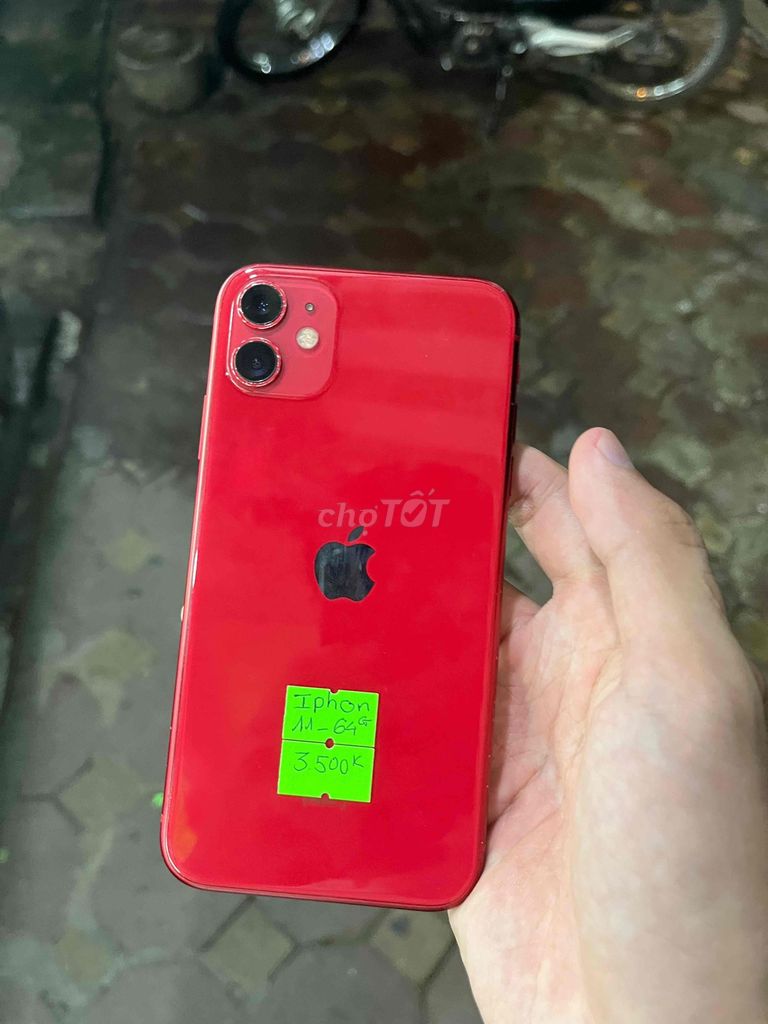 Apple iPhone 11 64GB Đỏ. Mua bán Điện thoại tại Quận Hoàng Mai Hà Nội được đăng bởi Mạnh Dũng Android hình 1