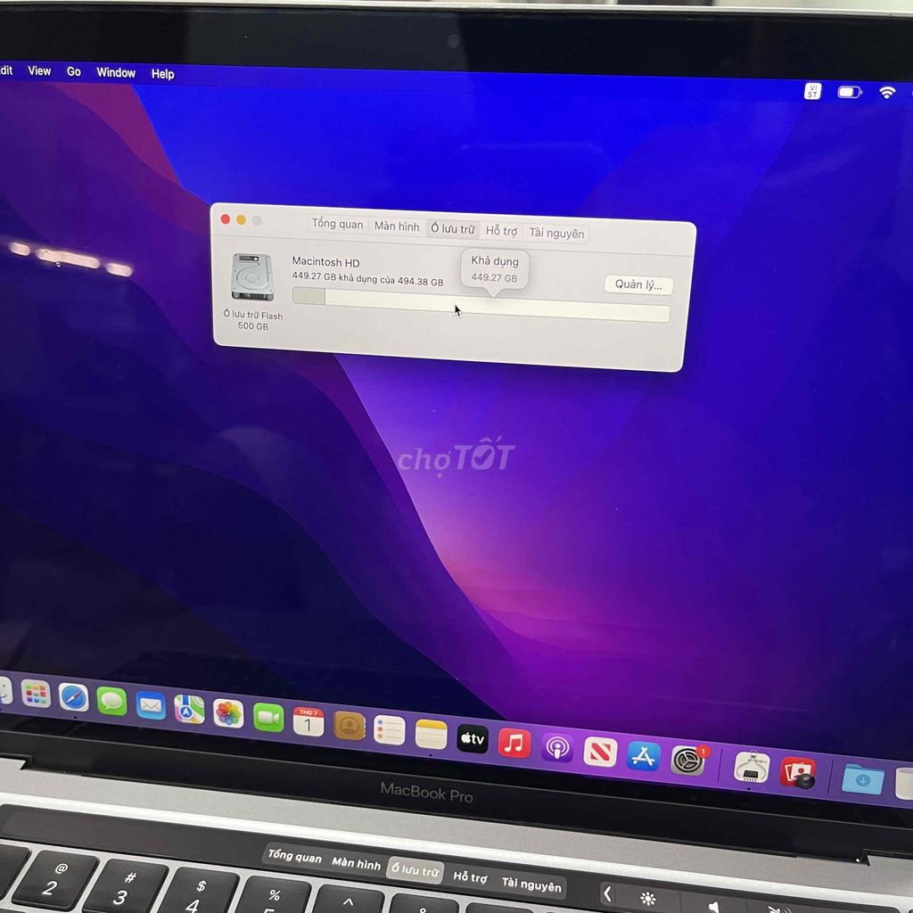 macbook pro M1 8/512gb