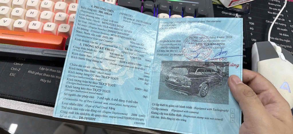 Mercedes Benz GLC Class 2022 - 14537 km. Mua bán Ô tô tại Huyện Hoài Đức Hà Nội được đăng bởi Hoàng Minh Hiếu hình 11