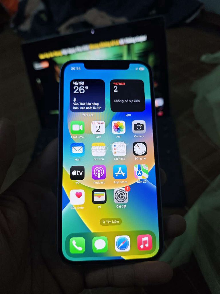 Apple iPhone 12 VNA mua FPT 64GB Tím , nguyên zin. Mua bán Điện thoại tại Quận Hải Châu Đà Nẵng được đăng bởi AP Acoustic hình 1