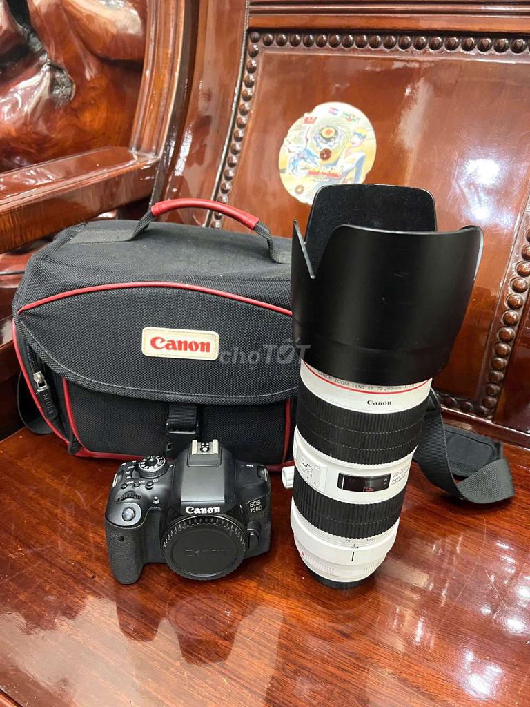 Máy ảnh Canon 750D Đen. Mua bán Máy ảnh, Máy quay tại Thành phố Biên Hòa Đồng Nai được đăng bởi Thanh Tran hình 1