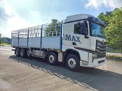 Xe tải Howo max 5 chân thùng bửng nhôm 9m7