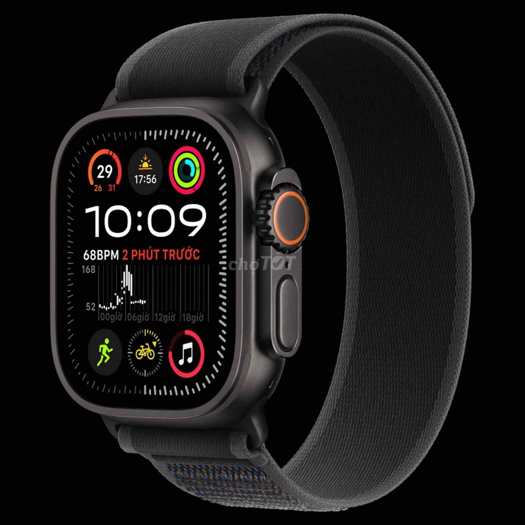Apple Watch Ultra 2 Đen Titan. Mua bán Thiết bị đeo thông minh tại Huyện Mê Linh Hà Nội được đăng bởi Mr  hình 1