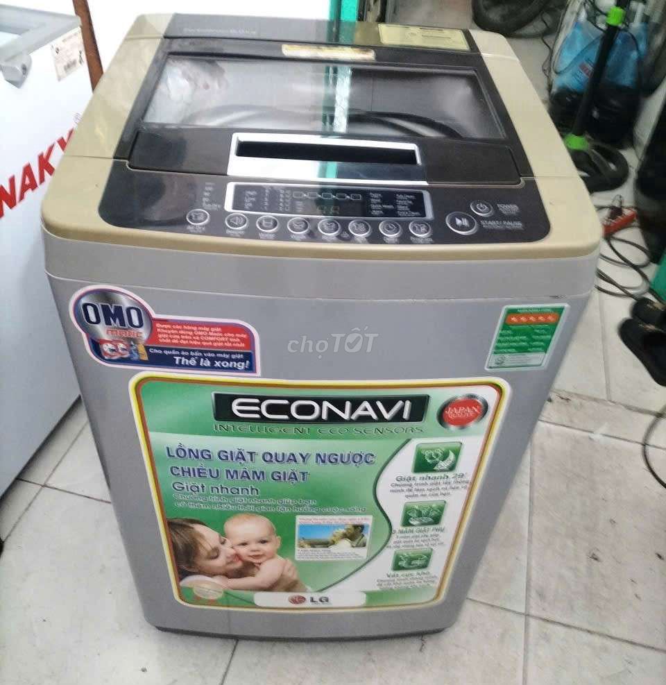 Máy giặt LG giặt vắt êm 8.0kg. Như hình. Mua bán Máy giặt tại Quận 12 Tp Hồ Chí Minh được đăng bởi Phương Anh  hình 1