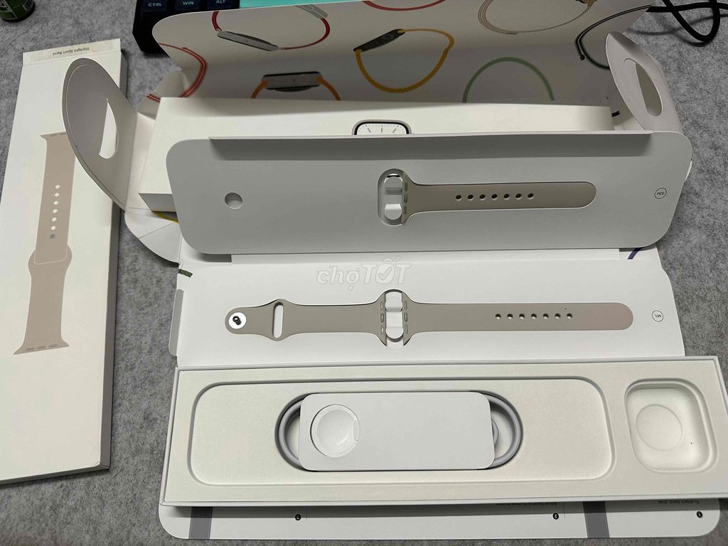 fullbox phụ kiện của apple watch series 7/41mm