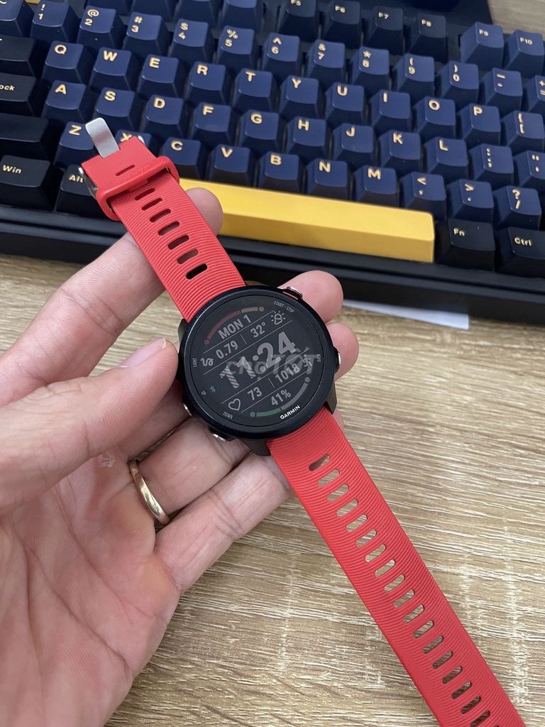 Garmin Forerunner 245 Music chính hãng dùng tốt . Mua bán Thiết bị đeo thông minh tại Quận Long Biên Hà Nội được đăng bởi Nguyễn  hình 1