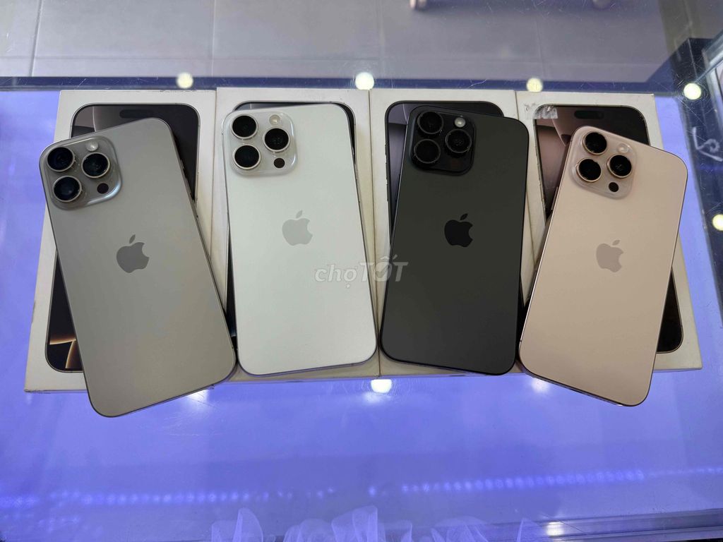 IPHONE 16 PRO ĐỦ MÀU - GÓP 0% - BAO NỢ XẤU. Mua bán Điện thoại tại Quận Gò Vấp Tp Hồ Chí Minh được đăng bởi TB Mobile hình 1