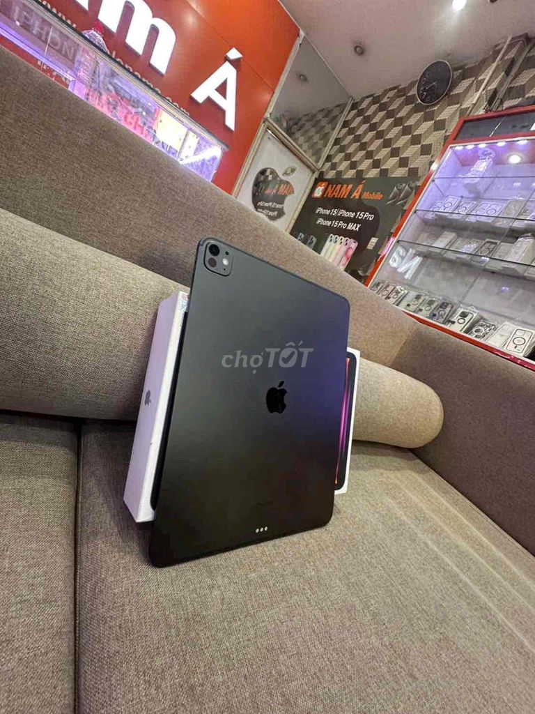 ipad pro M4 13inch 256gb wifi +5g pin100 sạc 3 lần. Mua bán Máy tính bảng tại Quận 3 Tp Hồ Chí Minh được đăng bởi Nam Á Mobile hình 1