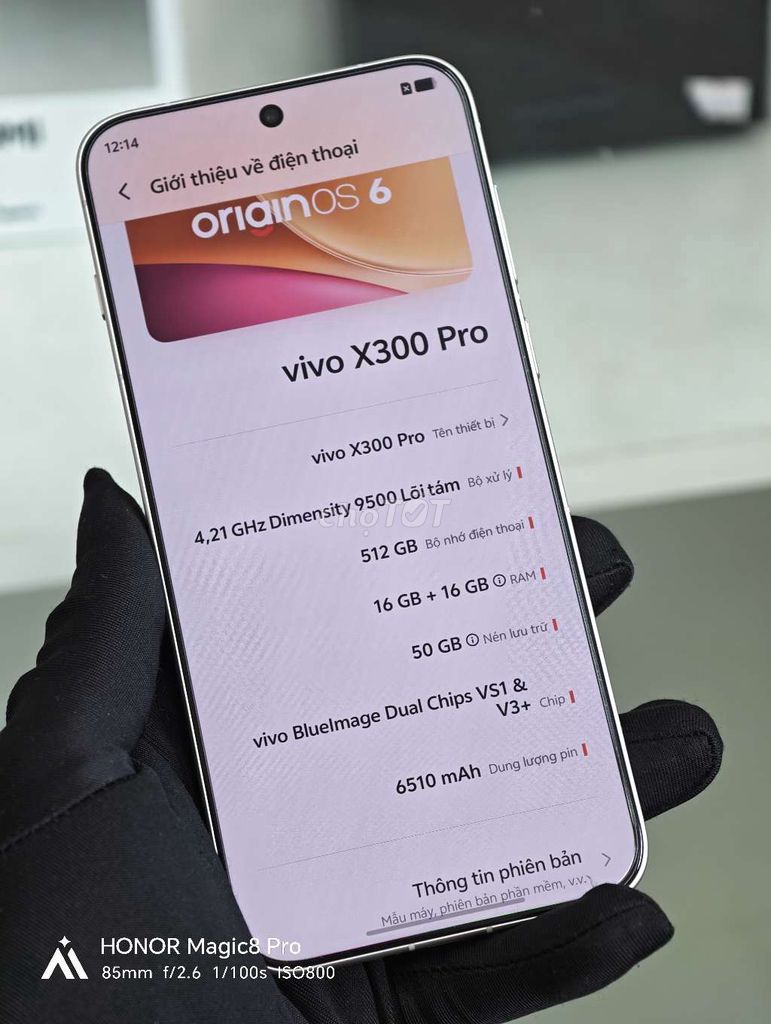 Vivo X300 Pro 16GB/512GB Bạc. Mua bán Điện thoại tại Thành phố Đà Lạt Lâm Đồng được đăng bởi Lộc Lá Mô Bai hình 1