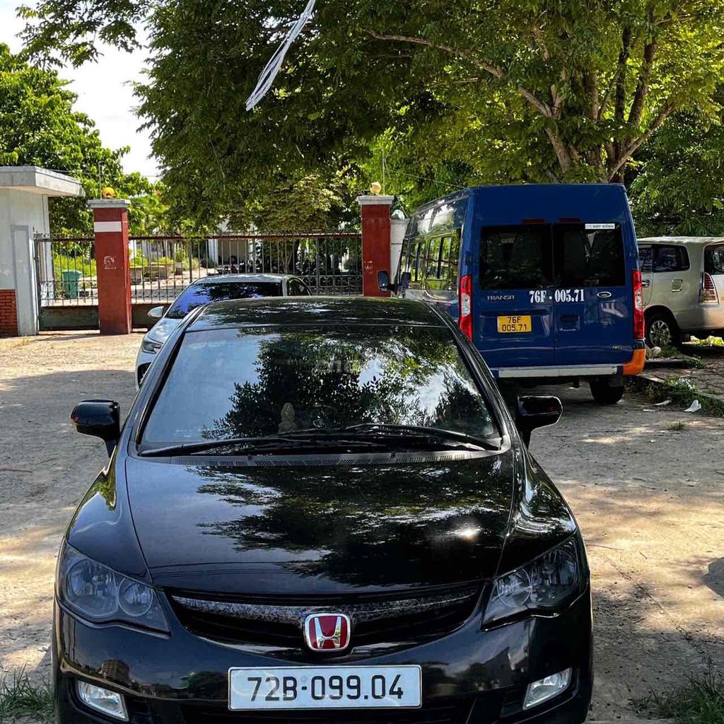 Honda Civic 2008 черный автомат