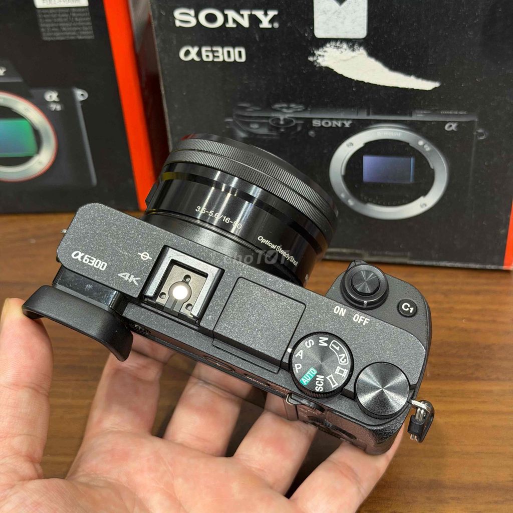 Máy ảnh Sony A6300 kèm kit 16-50 đẹp keng. Mua bán Máy ảnh, Máy quay tại Quận Hai Bà Trưng Hà Nội được đăng bởi Quang Huy hình 1