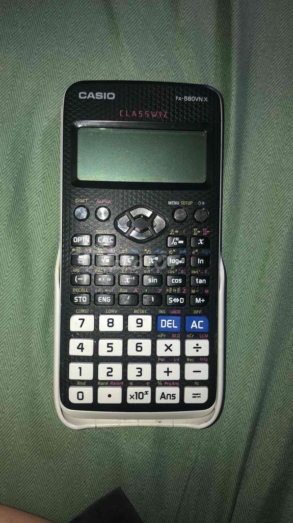 Máy tính Casio FX-580VN X Đen. Mua bán Đồ dùng văn phòng tại Thành phố Buôn Ma Thuột Đắk Lắk được đăng bởi Minh Minh hình 1